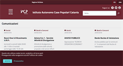 Desktop Screenshot of iacpcatania.it